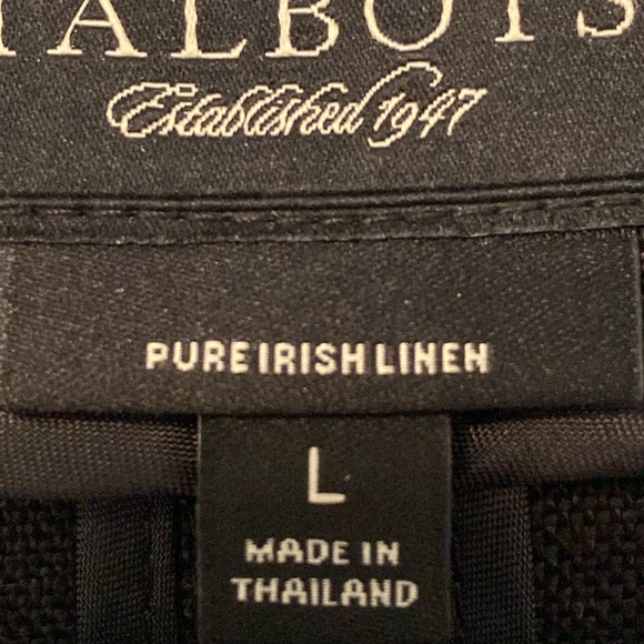 Talbots Pure Irish Linen Overcoat Large - Picture 6 of 6